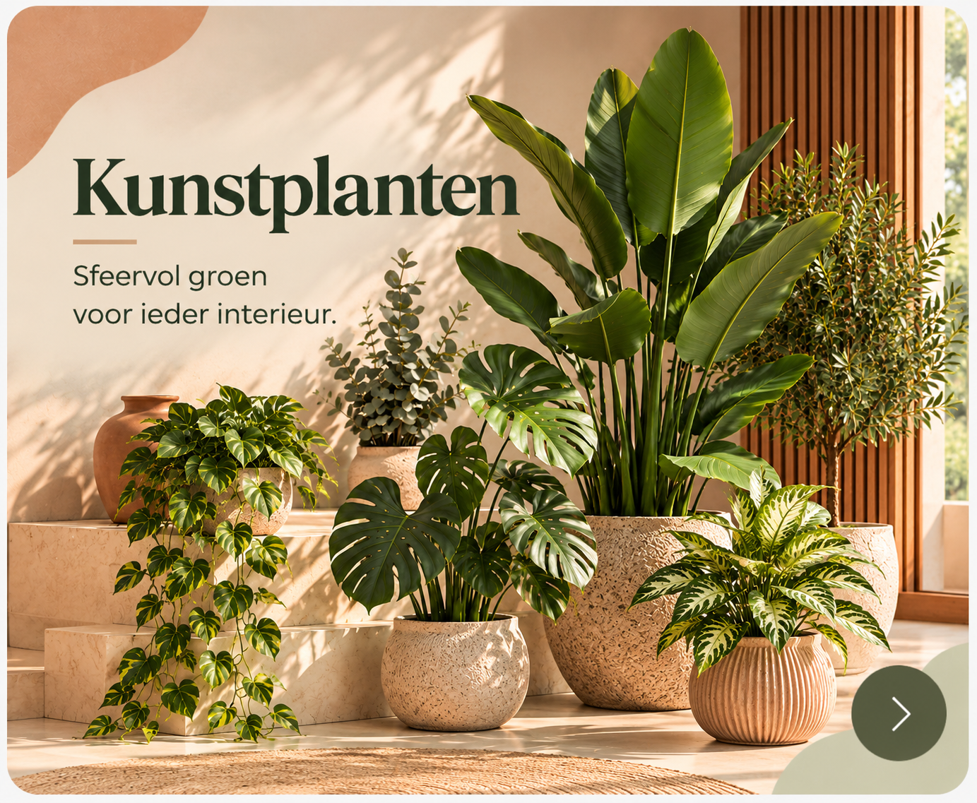 Kunstplanten voor elk interieur